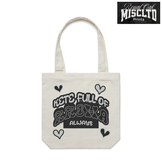 KETE FULL OF AROHA TOTE