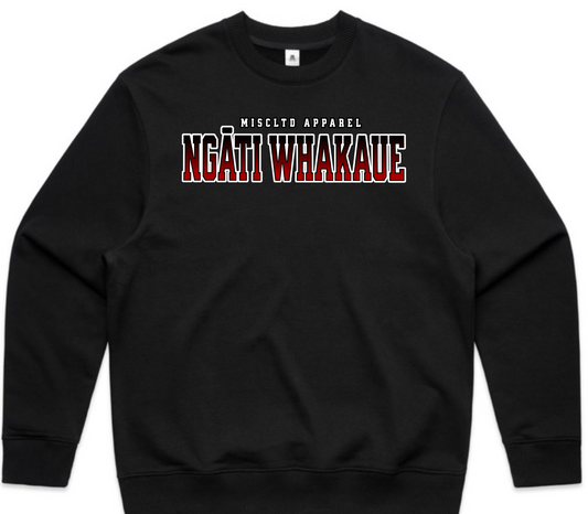 MISCLTD x Ngāti Whakaue Crew Neck — Black (Unisex)